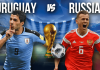 Uruguai nuk ndalet, tjetër gol në pjesën e parë ndaj Rusisë
