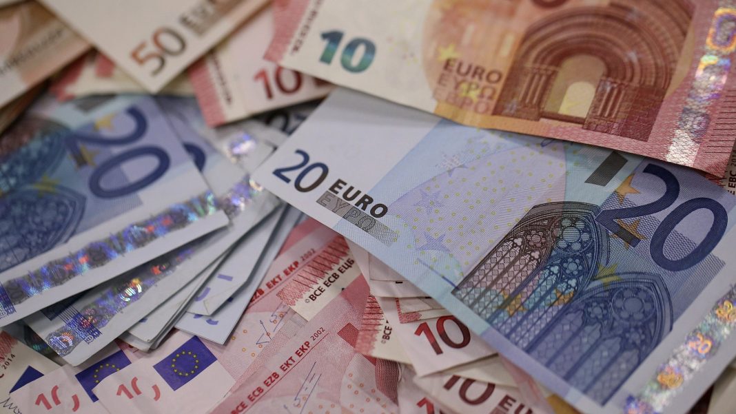 Euro Banknotes As Currency Declines To Nine-Year Low
