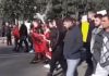 Shkodër/ Studentët rrethojnë gjimnazin “28 Nëntori”