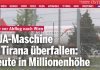 Lajmi kryesor i mediave në Austri: Në Shqipëri u bë grabitja më e madhe