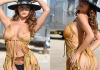 Demi Rose i vë flakën Las Vegasit, një kaubojse seksi