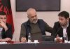 Elvis Naçi ‘kërcënon’ Ramën: O do të bëhet diçka siç duhet ose unë me Marinin do largohemi nga tryeza (VIDEO)