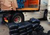 114 kg drogë e ngarkuar me paleta, policia greke kap mat dy kamionistët shqiptarë