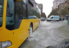 Përmbytet Durrësi, vështirësohet kalimi i automjeteve