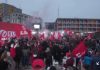 Mijera fierake sfidojne shiun e pushtojne sheshin me Kryemadhin
