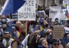 Komuniteti boshnjak në Bruksel protestë për krizën politike në Bosnje Hercegovinë