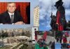 ‘O flamur gjak, o flamur shkabë’/ Leskaj i bashkohet protestës për mbrojtjen e Sheshit të Flamurit