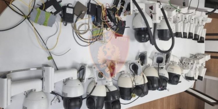 Policia çmonton edhe 38 kamera të reja të instaluara në Shkodër nga grupet kriminale