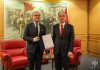 Luigi Soreca i dorëzon Presidentit progres-raportin e Komisionit Evropian, Begaj: Avancimi i progresit të integrimit, objektivi ynë