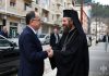Kremtohen Krishtlindjet, Presidenti Begaj uron besimtarët ortodoksë nga Mitropolia e Beratit