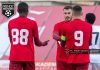 Miqësore, Partizani triumfon me goleadë