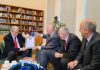 ‘Lutja e Presidentit Rugova për Kosovën’/ Berisha pret biznesmenin shqiptaro-amerikan, laureat nga Presidenti Trump