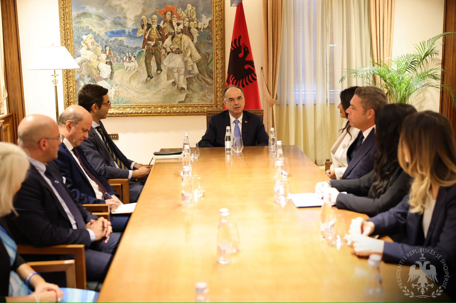Presidenti Begaj shpreh mbështetje për profesionistët e Diasporës dhe bashkëpunimin me Italinë