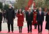 Festa e Flamurit bën bashkë liderët e shtetit/ Presidenti Begaj, Rama, Osmani dhe Peleshi në ceremoninë festive në Vlorë
