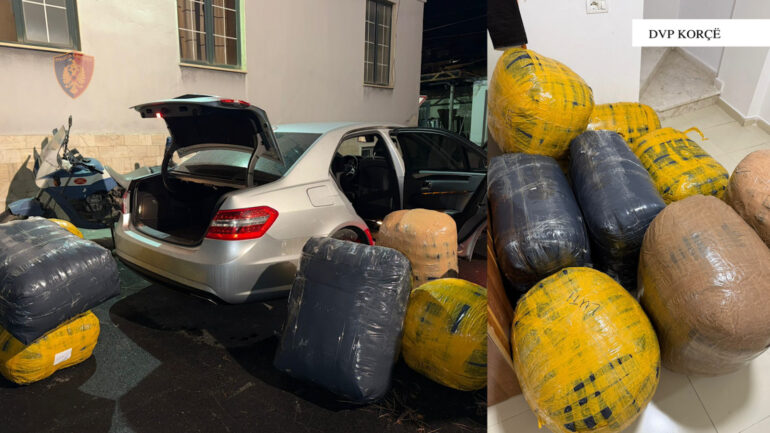 Transportonte mallra kontrabandë nga Greqia  arrestohet 49 vjeçari  e pëson edhe doganieri në Kapshticë