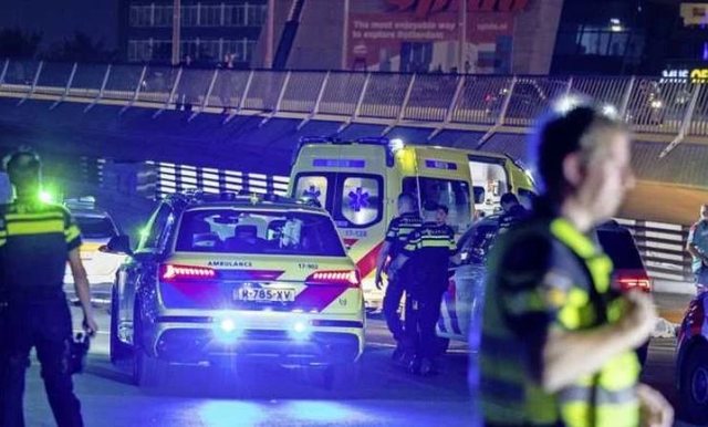 Shpërthim i fuqishëm dhe zjarr i madh në Utrecht të Holandës  raportohet për të plagosur