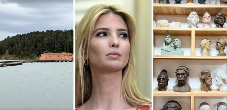FOTO  Ivanka Trump ndan vizitën e saj në jug të vendit  i shoqëron pamjet me këngën e njohur në shqip