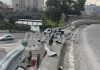 Me shpejtësi skëterrë! Aksidenti i tmerrshëm tek Ura e Daljanit, shoferi lëvizte me 300 km/h, mori para barrierat anësore dhe “fluturoi” për 300 metra