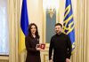 “E ardhmja do të shkruhet nga forca e vlerave”, Spiropali dekorohet në Kiev nga Zelenski me Urdhrin e Lartë Shtetëror