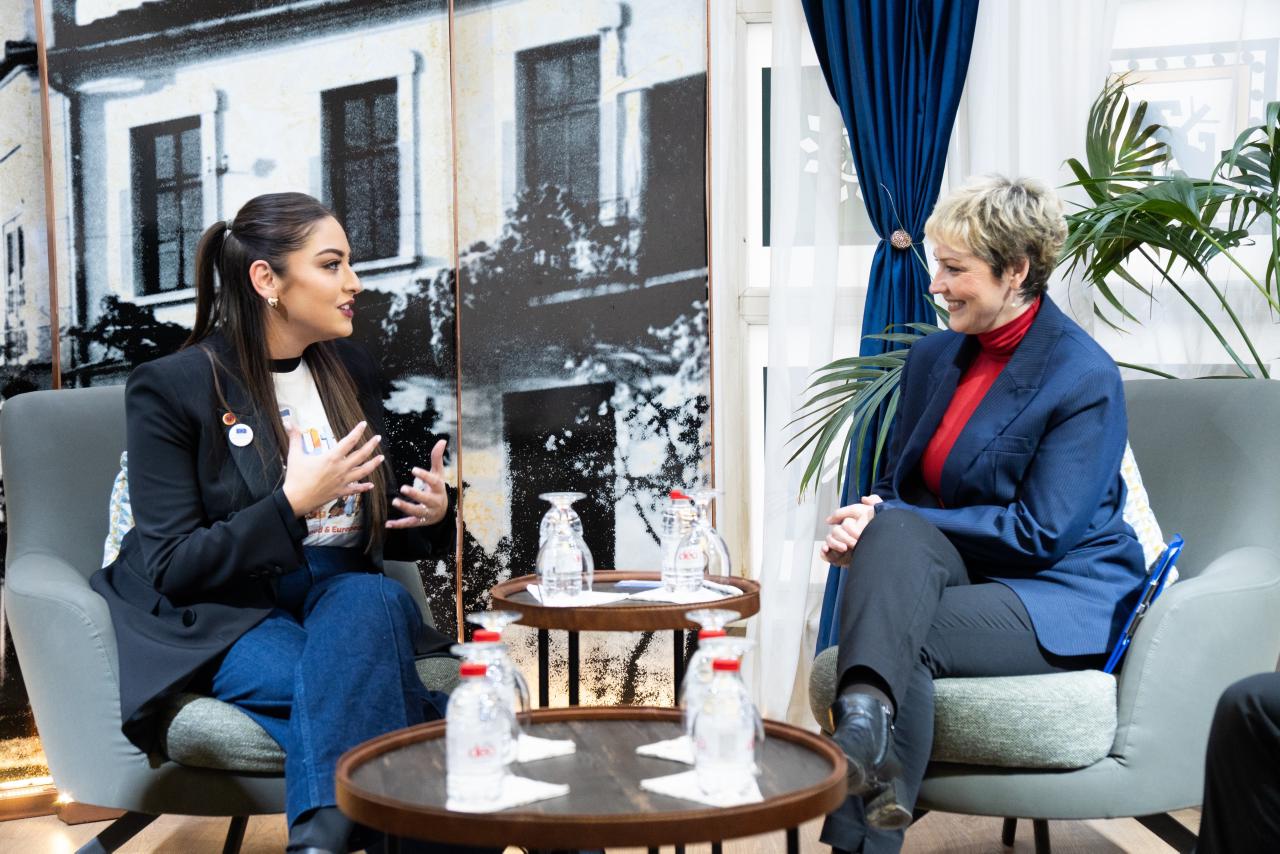 Një samit për të rinjtë e Ballkanit Perëndimor  Sara Mila në Preshevë  Për ne BE është më shumë se një mundësi 