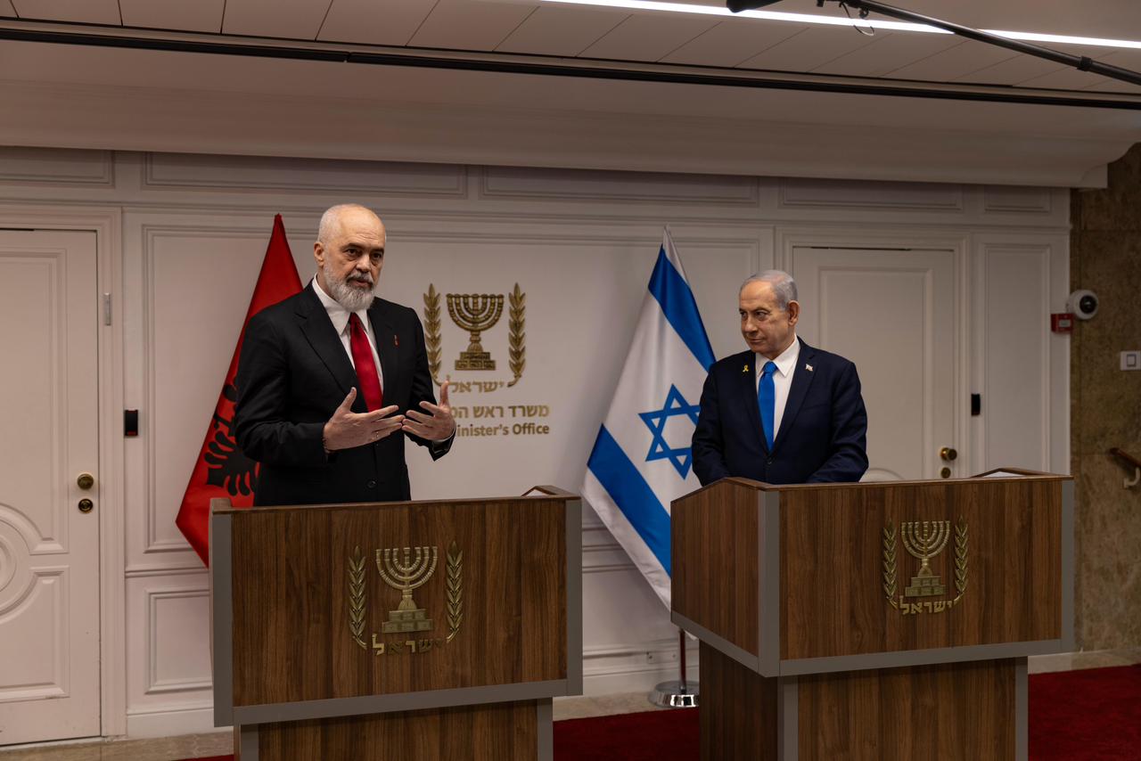 Takimi me Netanyahun  Rama  Bashkëpunim në fushën e sigurisë e mbrojtjes  Prodhimi  Made in Albania  do shtrihet edhe jashtë vendit