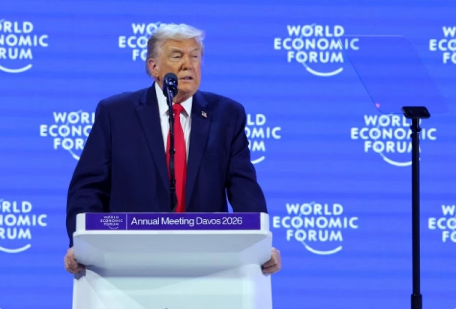  Interesi është strategjik   Trump në Davos  Vetëm SHBA mund të mbrojë Groenlandën  Europa po 