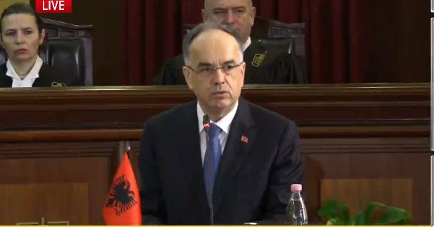  Kishte krizë të madhe besimi  reforma e domosdoshme   Presidenti Begaj  Pavarësia e sistemit të drejtësisë  gurëthemeli i rendit kushtetuese