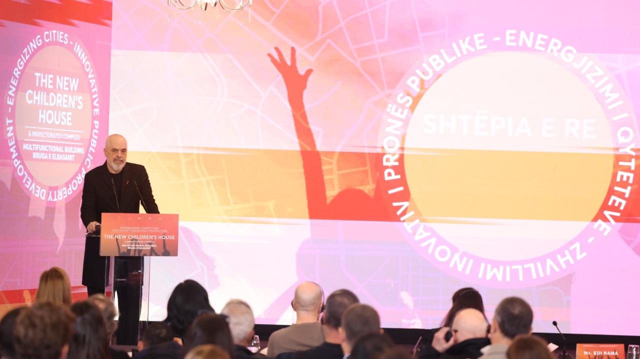 Konkursi Ndërkombëtar për  Shtëpinë e Re të Fëmijëve   Kompleksin e ri të Inspektorateve Shtetërore 