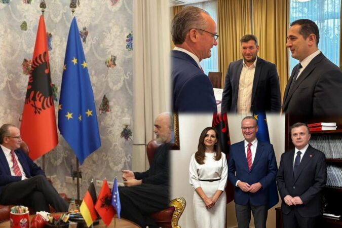  Takime me Ramën  kreun e SPAK dhe opozitën   Ambasada gjermane zbardh detaje nga vizita e Kirchbaum  Shqipëria të çojë para luftën kundër krimit dhe   