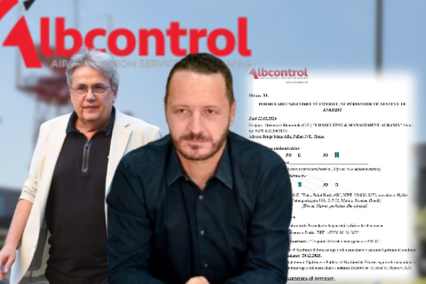 Kompania Consulting   Management Albania që ndau paratë e Benet Becit dhe Berberit  merr kontratë 780 mijë € nga Albcontrol