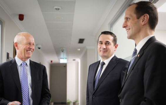 Zyrtari i lartë amerikan vizitë në Shqipëri  Tervakoski takime me krerët e SPAK  GJKKO dhe BKH  SHBA e angazhuar për të luftuar krimin