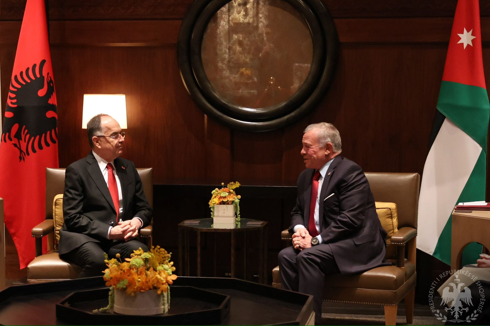 Presidenti Begaj  Shqipëria dhe Jordania ndajnë vlera të përbashkëta paqeje dhe stabiliteti