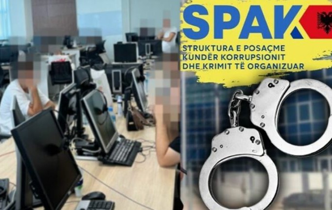 EMRI  Aksioni i SPAK për Call Centerat në Tiranë  arrestohet një shtetas italian