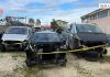 Çmontonin dhe shisnin pjesë automjetesh të kontrabanduara, kryesisht nga Britania, arrestohet njëri nga pronarët, një tjetër në kërkim