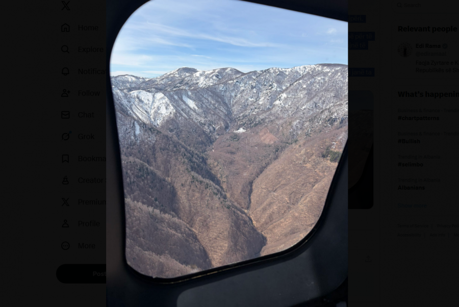 Reagimi i turpshëm  Rama tallet me shqiptarët nga helikopteri  Po plotësoj orët e fluturimit  shembje ndodhin kudo