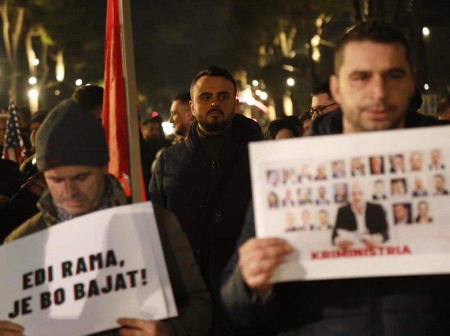 Xhaferri  Do të jem në çdo protestë kundër Edvin Kullës dhe çetës së tij të hajdutëve