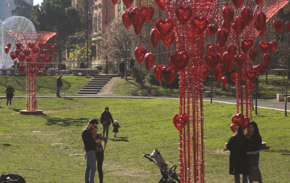 Shën Valentin do të thotë paqe  dashuri  mirëkuptim  lumturi