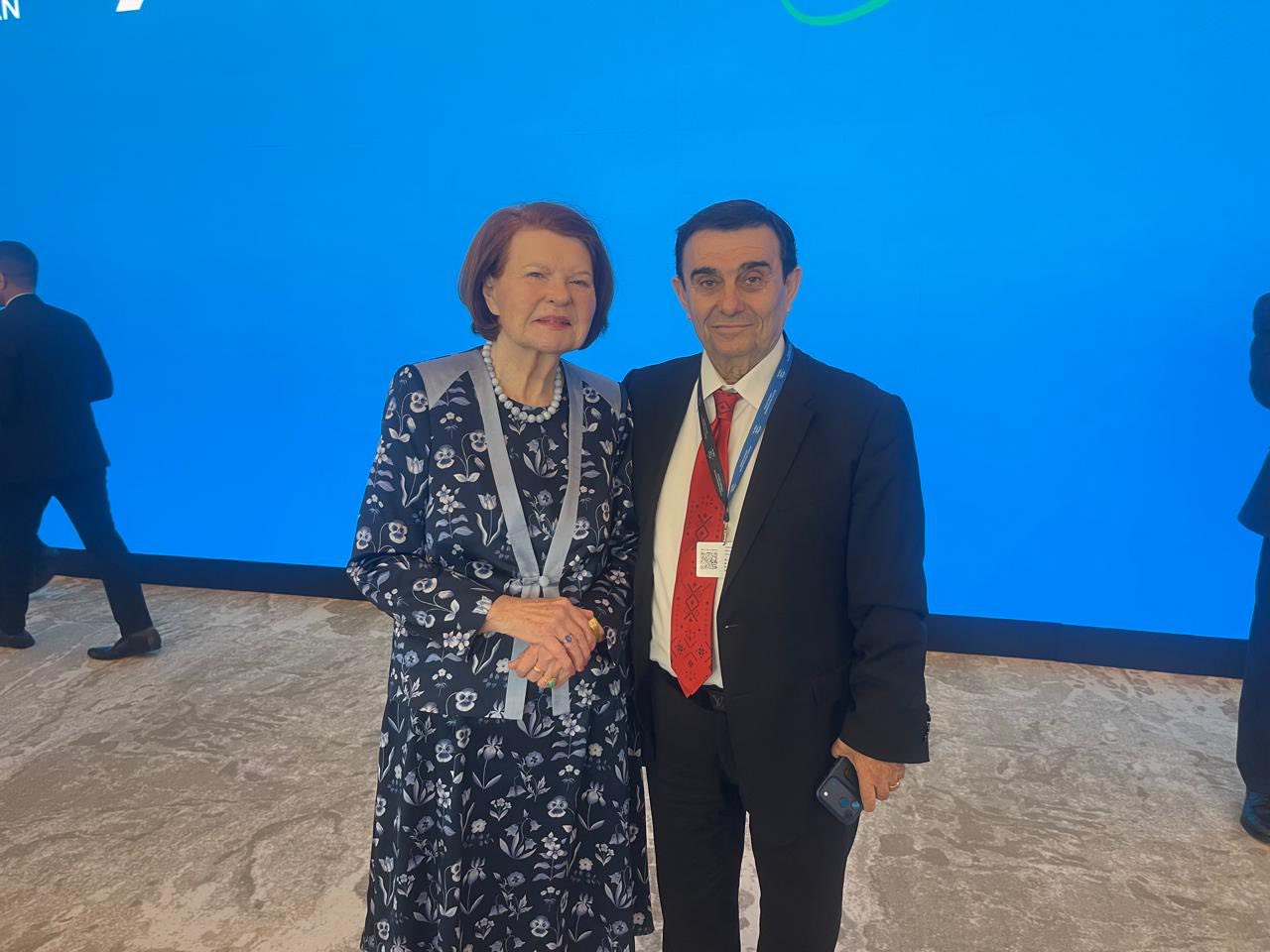 Anastas Angjeli  Në Forumin Global XIII të Bakusë në Azerbajxhan 