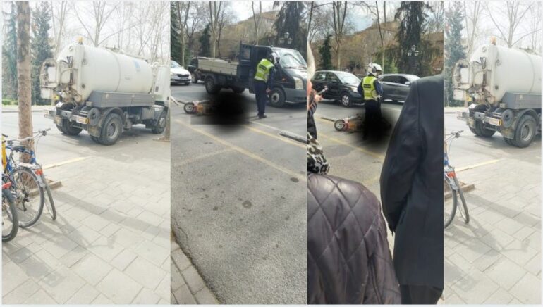 Aksident i frikshëm në Tiranë  Autoboti i UKT përplas për vdekje gruan që lëvizte me motoçikletë