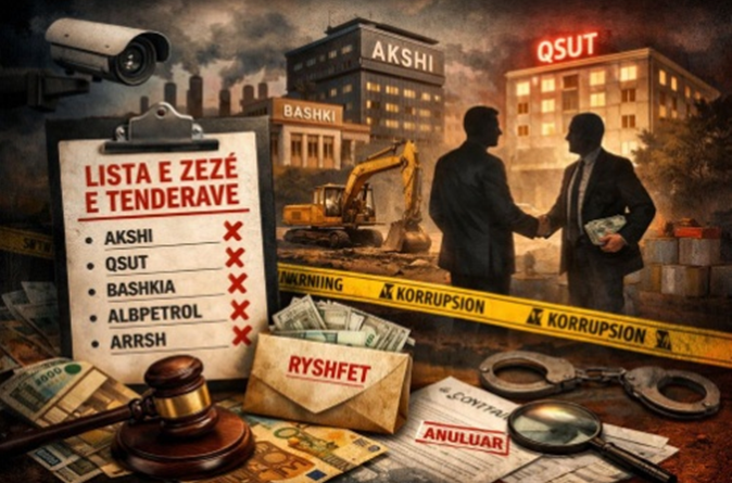 Raporti  Ja institucionet në  listën e zezë  të aferave me tenderat nga AKSHI  QSUT  KESH te Posta Shqiptare