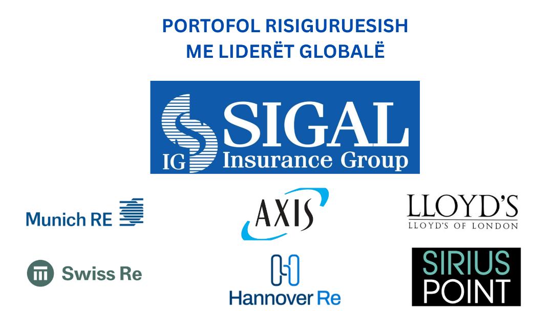 Portofoli i risiguruesve të SIGAL  garanci dhe ekspertizë ndërkombëtare