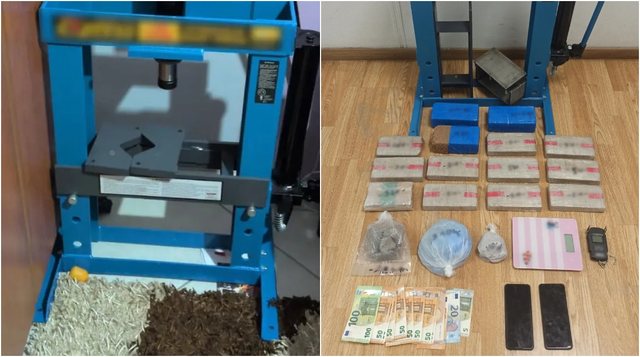 Trafikonte heroinë me taksi  arrestohet 34 vjeçari  Të riut i gjenden në banesë mbi 8 8 kg lëndë narkotike