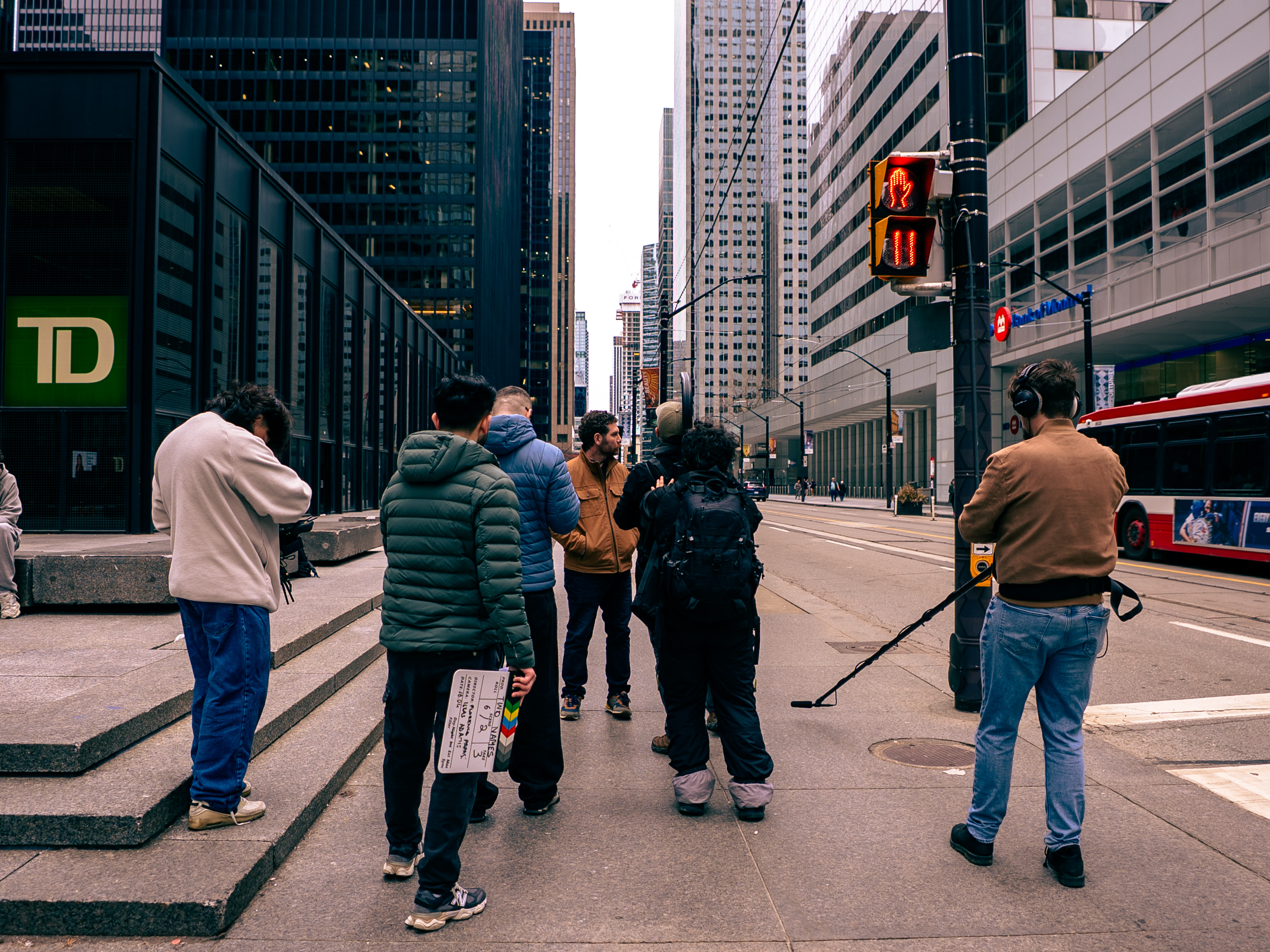 Përfunduan xhirimet e filmit të shkurtër  Dy Emra   Two Names  në Toronto