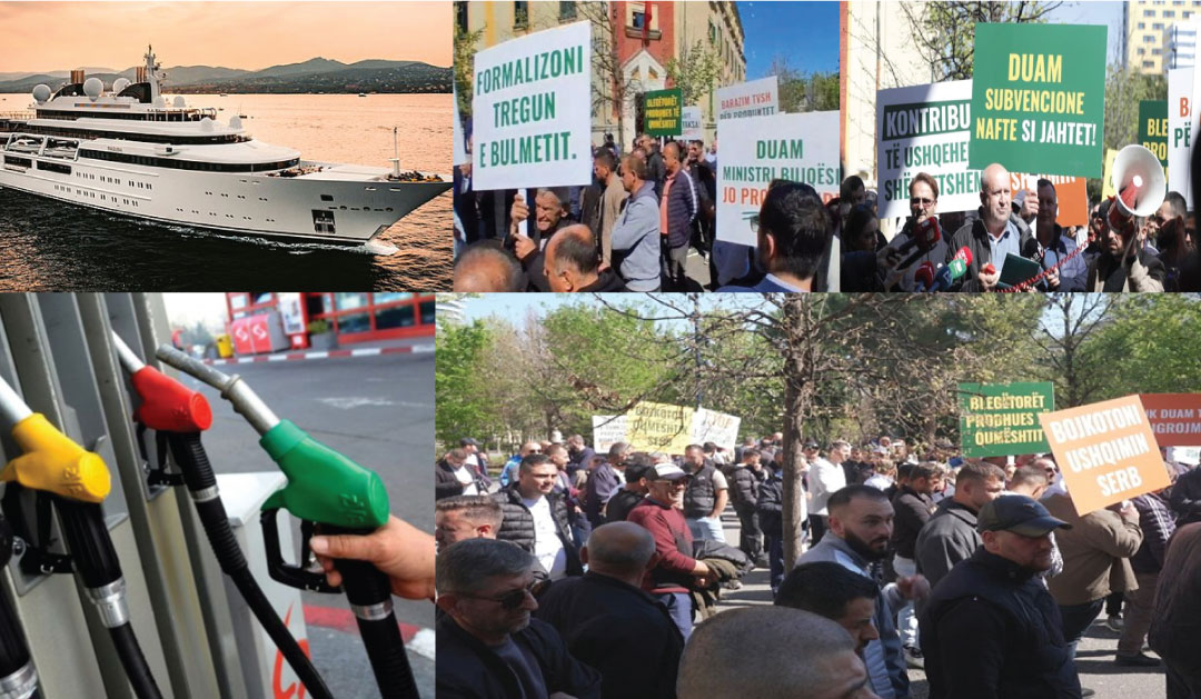 Jahti luksoz i miliarderit merr naftën pa akcizë unë me traktor 230 lekë litri  Qumështi pluhur pa taksë i imi taksohet