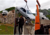 Aksident i frikshëm në Klos, makina përplaset me murin