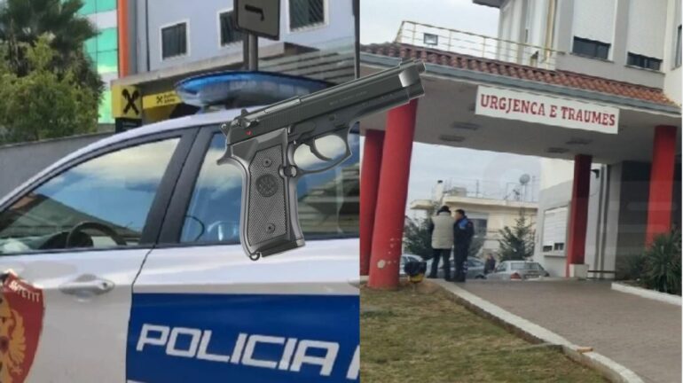 U plagos me armë zjarri në Kurbin  35 vjeçari transportohet te Trauma për trajtim mjekësor  EMRI 