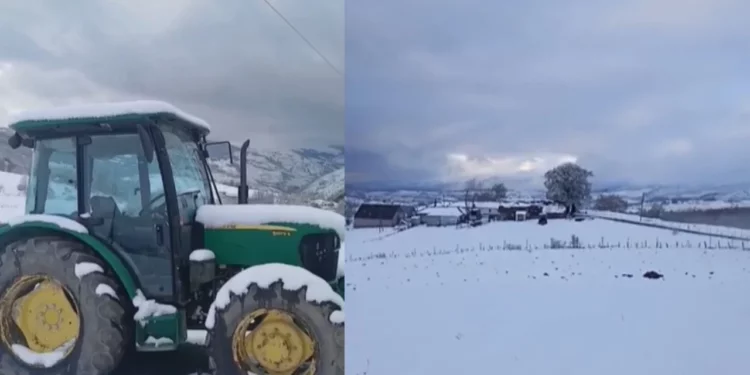  Rikthehet  dimri në pranverë  Zbardhen zonat malore të Kukësit  nuk shkaktohen probleme në qarkullim