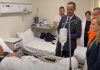 Zjarri tek kompleksi pranë QSUT-së/ Lamallari viziton në spital të lënduarit: Bëmë gjithçka për të mos patur pasoja në jetë