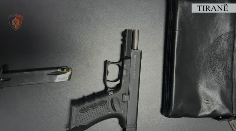 Qarkullonte i armatosur me pistoletë në automjet  arrestohet 39 vjeçari në Tiranë