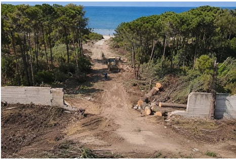 Qerreti nën presionin e betonizimit  banorët kërkojnë hetim nga SPAK për ndërhyrjen në Lagunën Blu